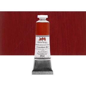 Michael Harding Artist Oil Colours, Venetian Red, 40ml Tube, 12240