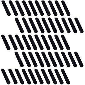OBANGONG 50 Pcs Velvet Pen Pouch Sleeve Holder Single Pen Bag Case Pencil Bag,Black
