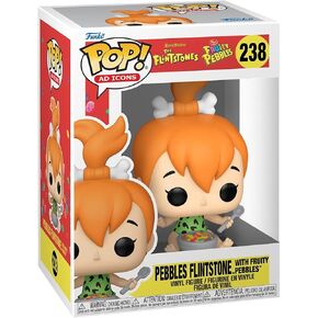 Funko Pop! Ad Icons: Pebbles Flintstone with Fruity Pebbles