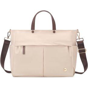 Laptop Bag for Women Large Tote Bag for 15.6 inch Computer Waterproof Business Office Work Bag