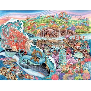 Ravensburger Thalassic Tale 2000 Piece Jigsaw Puzzle | Promotes Logical Thinking & Relaxation | Unique and Intricate Design