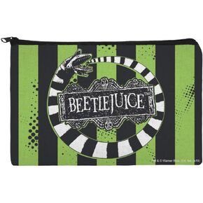 Beetlejuice Beetle Worm Pencil Pen Organizer Zipper Pouch Case