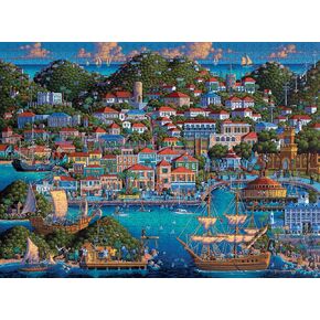 Buffalo Games - Eric Dowdle - St. Thomas - 1000 Piece Jigsaw Puzzle for Adults -Challenging Puzzle Perfect for Game Nights - Finished Size is 26.75 x 19.75