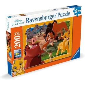 Ravensburger Disney The Lion King: Hakuna Matata 200 Piece XXL Jigsaw Puzzle for Kids - Screen-Free Activity Boosts Concentration and Focus