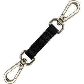 Small Dog Collar Backup Clip for Dog Harness, Prong, Pinch Collar, Gentle Lead,Double Ended Clasp Safety Clip