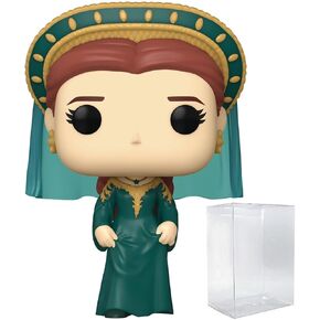 POP TV: House of The Dragon - Alicent Hightower Funko Vinyl Figure (Bundled with Compatible Box Protector Case), Multicolored, 3.75 inches