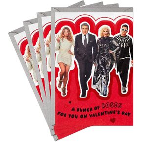 Hallmark Pack of 2 Galentines Day Cards (Flowers) Valentines Day Cards for Her