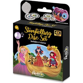 Storytelling Projector (Aesop Fables) with 6 Stories, Storytime, Story Books, Kids Projector Story Book