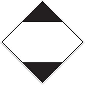 500 4.25" X 4.25" ORM-D Shipping Labels, Diamond Limited Quantity of Dangerous Goods Labels by Kenco (Blank Limited Quantity)
