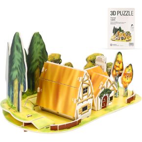 3D Puzzles for Kids Ages 6-10 3D Paper Puzzle Toys 3D Puzzles for Children and Family