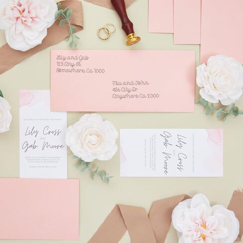 Juvale 96-Pack #10 Colored Business Envelopes for Checks, Invoices, Mailing Letters, Invitations, Announcements, Office Supplies, Gummed Seal, 6 Pastel Colors (4-1/8 x 9-1/2 Inch) in Kuwait