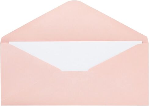Juvale 96-Pack #10 Colored Business Envelopes for Checks, Invoices, Mailing Letters, Invitations, Announcements, Office Supplies, Gummed Seal, 6 Pastel Colors (4-1/8 x 9-1/2 Inch) in Kuwait