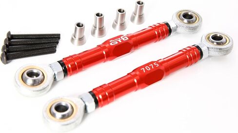 CNC Aluminium 7075 T6 RINKAGE RINCAGE TURNBUCKLE PULL ROL LOUS FOR 1/5 RC CAR HPI KM RV BAJA 5B SS 5SC Part (Silver) in Kuwait