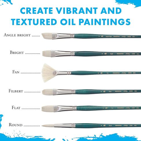 Princeton Ashley Paintbrush, Size 12, Blue Green in Kuwait