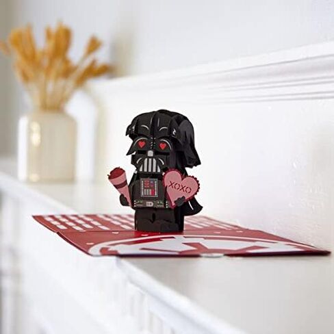 Lovepop Valentines Day Card for Her, Him - 3D Star Wars Greeting Pop-Up Cards - Darth Vader I am Your Valentine - 5" x 7" - Blank Notecard & Envelope Included in Saudi Arabia