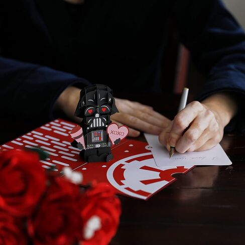 Lovepop Valentines Day Card for Her, Him - 3D Star Wars Greeting Pop-Up Cards - Darth Vader I am Your Valentine - 5" x 7" - Blank Notecard & Envelope Included in Saudi Arabia