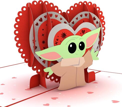 Lovepop Valentines Day Card for Her, Him - 3D Star Wars Greeting Pop-Up Cards - Darth Vader I am Your Valentine - 5" x 7" - Blank Notecard & Envelope Included in Saudi Arabia