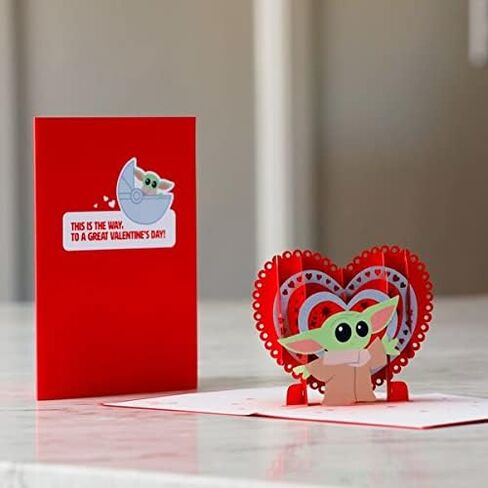 Lovepop Valentines Day Card for Her, Him - 3D Star Wars Greeting Pop-Up Cards - Darth Vader I am Your Valentine - 5" x 7" - Blank Notecard & Envelope Included in Saudi Arabia