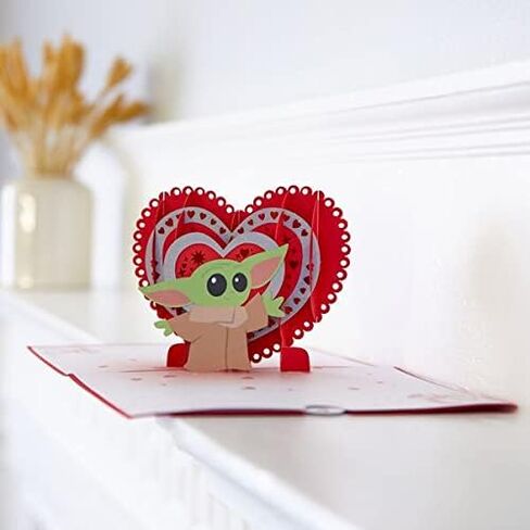Lovepop Valentines Day Card for Her, Him - 3D Star Wars Greeting Pop-Up Cards - Darth Vader I am Your Valentine - 5" x 7" - Blank Notecard & Envelope Included in Saudi Arabia