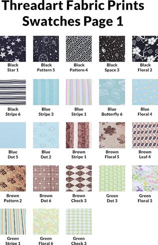 3 Yard Cut Premium Cotton Quilting Fabric -White Light Blue Floral - 44" Width - 100% Cotton - Quilting, Sewing, Crafts in Saudi Arabia