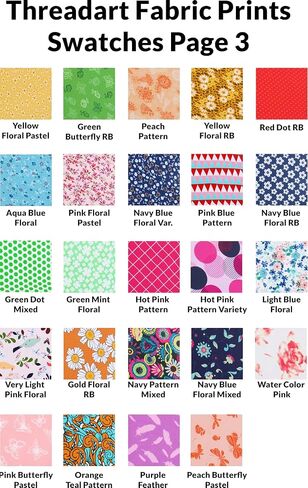 3 Yard Cut Premium Cotton Quilting Fabric -White Light Blue Floral - 44" Width - 100% Cotton - Quilting, Sewing, Crafts in Saudi Arabia