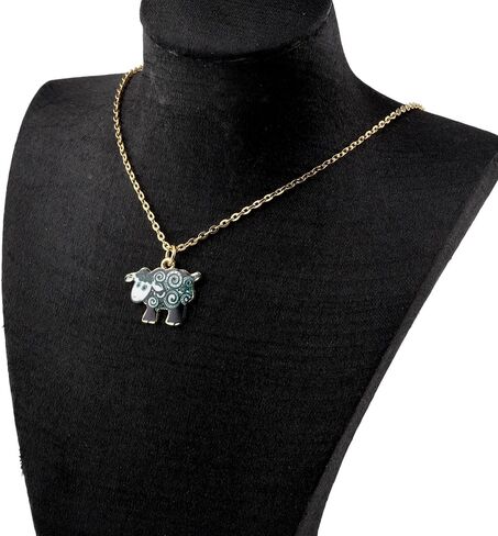 BNQL Sheep Pendant Necklace Sheep Lover Gifts Sheep Jewelry Gifts Sheep Farm Animal Gifts Sheep Herder Gifts Sheep Owner Gift in Saudi Arabia