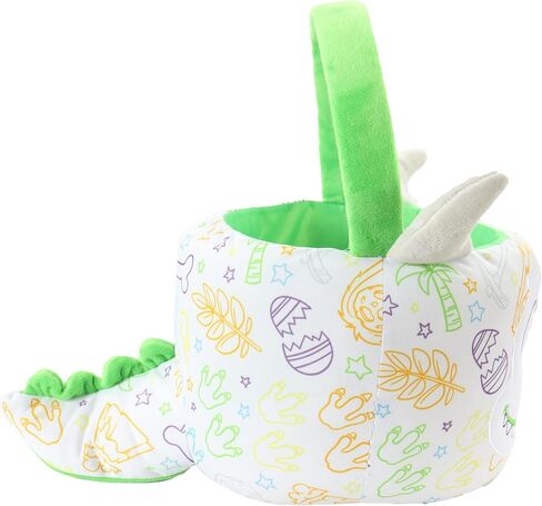 Crayola Color Me Plush, Easter Basket with 3 Ultra-Clean Washable Markers, Green Dinosaur, Creative Fun for Boys and Girls Ages 3 and Up in Kuwait