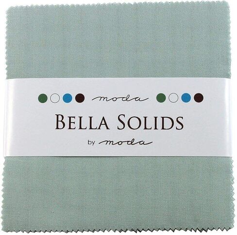 Bella Solids Home Town Sky Charm Pack 42 Squares 5 "Moda Fabrics 9900pp 177 in Kuwait