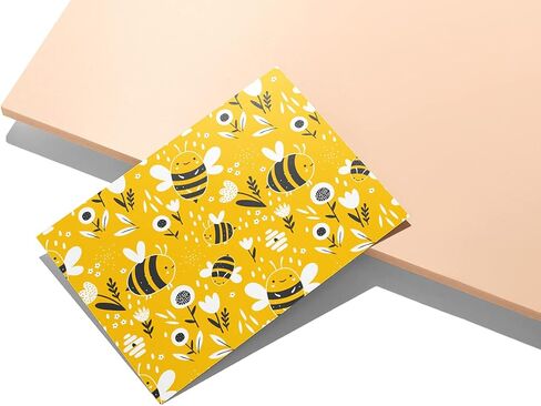 ورق Twigs - بطاقات تحية Bumble Bumble Bume - بطاقات القرطاسية مع الأظرف - شكرًا لك بطاقة - بطاقات نوت فارغة - بطاقات المعايدة لجميع المناسبات - مصنوعة في الولايات المتحدة الأمريكية (5.5 × 4.25 ، مجموعة من 12) in Kuwait