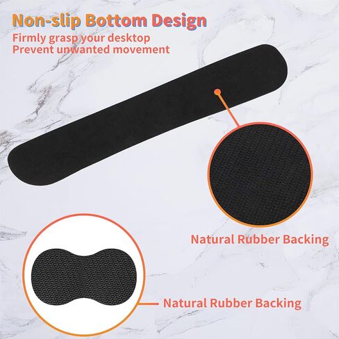 Mouse Pad with Wrist Rest + Keyboard Wrist Rest + Gaming Mouse Pad + Coasters Ergonomic Memory Foam Wrist Pad Set with Easy Typing & Pain Relief for Computer Laptop Office & Home,Blue Butterfly Skull in Saudi Arabia