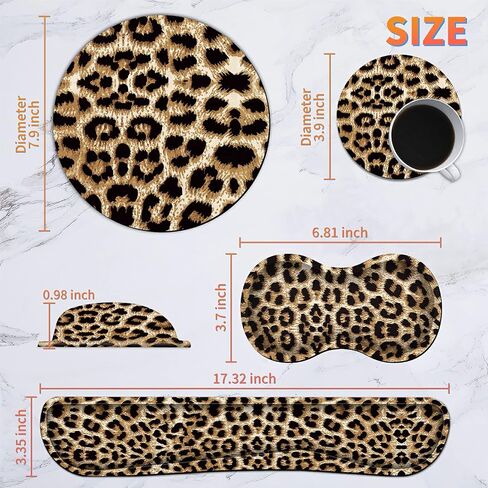 Mouse Pad with Wrist Rest + Keyboard Wrist Rest + Gaming Mouse Pad + Coasters Ergonomic Memory Foam Wrist Pad Set with Easy Typing & Pain Relief for Computer Laptop Office & Home,Blue Butterfly Skull in Saudi Arabia