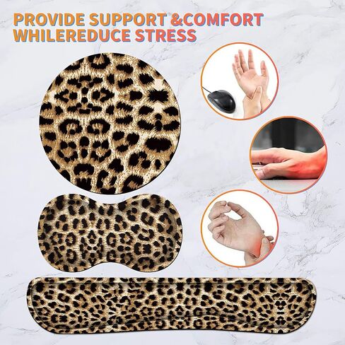 Mouse Pad with Wrist Rest + Keyboard Wrist Rest + Gaming Mouse Pad + Coasters Ergonomic Memory Foam Wrist Pad Set with Easy Typing & Pain Relief for Computer Laptop Office & Home,Blue Butterfly Skull in Saudi Arabia