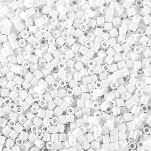 AUGSUN Fuse Beads, 1500Pcs Black White Melty Beads 5mm Iron Beads for Arts and Crafts in Kuwait