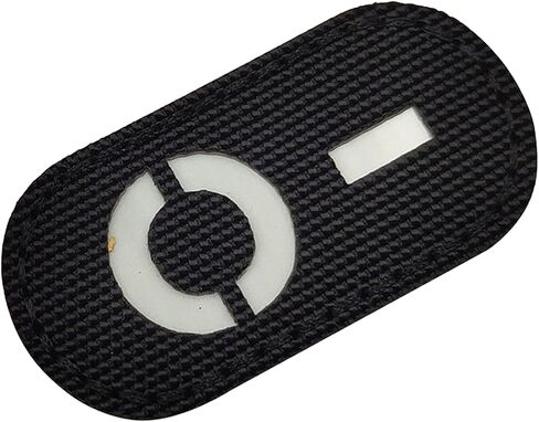Glow Dark Blood Type O- Negative NEG Tactical Patches Appliques, Hook and Loop Fastener Backing Emblem Military Badges for Outdoors in Saudi Arabia