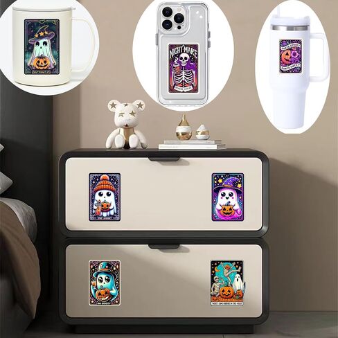 12 Pcs Heat Transfer Iron on Applique for Cute Ghost Pumpkin Iron on Patches for Clothing Fabric 12 Sheets Skeleton UVDTF Transfer Stickers for Mugs DIY Crafts Decoration in Saudi Arabia