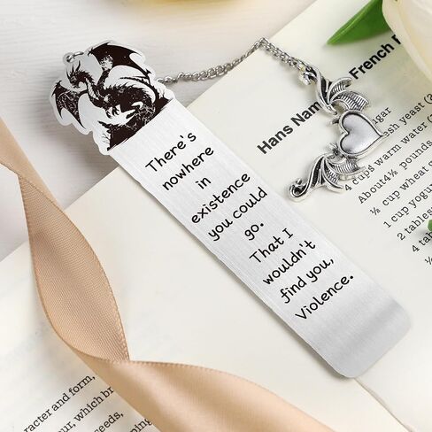 Dragon Wing Bookmark Gifts - Dragon Gifts for Men Boys Kids Male Friends Fantansic Bookmarks for Book Lovers Cool Wing Birthday Valentines Easter Graduation Present in Saudi Arabia