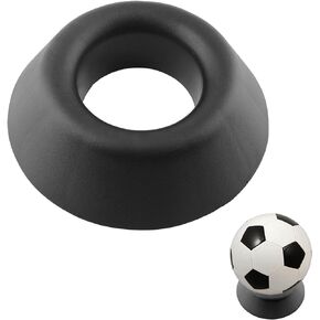 Ball Stand Holder, Sports Ball Storage Black Plastic Display Holder