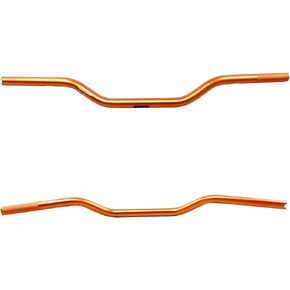 POWERJAMES 1.0" Blue Aluminum Handlebar Drag Bar with 3" Pullback 31" Width for Harley Davidson Dyna FXD Road King (T6 Blue)