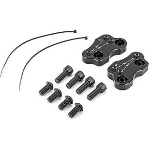WSays Aluminum Billet Silver 2" Handlebar Riser adapter Kit Compatible with 2018-2023 Goldwing GL1800