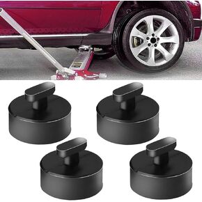 Jack Pucks for Corvette, BOMLING Jack Pad Kit Compatible with Corvette Cruiser C5, C6, C7, GS Models, Non-Slip Durable Rubber Jacking Lift Puck Set (4 Pcs)