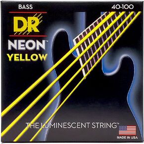 DR Strings HI-DEF NEON Bass Guitar Strings (NYB-40)