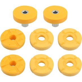 Carbhub 8 PCS Front Rear Lower Upper Shock Strut Mount Support Bushing Fit for 2007-2013 BMW X5 2008-2014 BMW X6 Replace 33526778399, 33526778111, 31336776390, 31336776389, 3533701, 33526776557