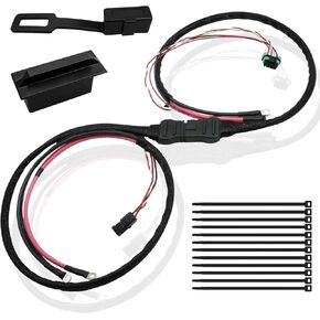 42014 42015 48295 مجموعة أسلاك كابل البطارية الجانبية للشاحنة والمحراث - 4 دبابيس كابل الطاقة، متوافق مع محراث الثلج Western SnowEx Fisher Blizzard in Kuwait