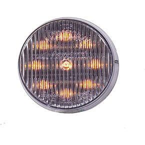 Maxxima M09100YCL Amber 2" LED Clear Lens Clearance Marker Light