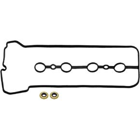 Valve Cover Gasket Set by Ortopia VS50624R Compatible with 2000-2019 Toyota Echo Prius Prius C Yaris and 2004-2006 Scion xA xB 1.5L I4