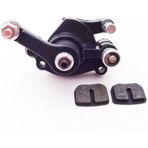2-Stroke Front Brake Caliper Brake Pads For 43cc 47cc 49cc 50cc Gas Electric Pocket Mini Dirt Bike Scooter Go Kart Razor Quad E500S MX500 MX650