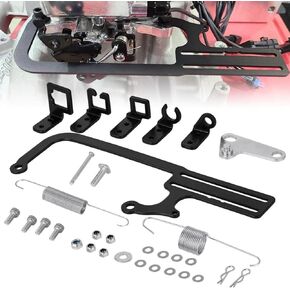 304147 طقم تثبيت كابل EZ-EFI، دعامة كابل خانق المكربن ​​لـ GM 700R4، دعامة تثبيت كابل تلفزيون ناقل الحركة الأوتوماتيكي زنبركات مزدوجة هندسية قابلة للتعديل in Kuwait