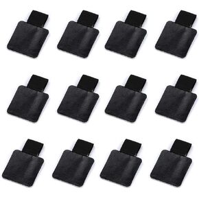 Pen Loop Holder Set, 12 Pack Self-Adhesive Pencil Holder Elastic Design for Notebooks, Journals, Calendars with 12 Colors (12 Pcs)