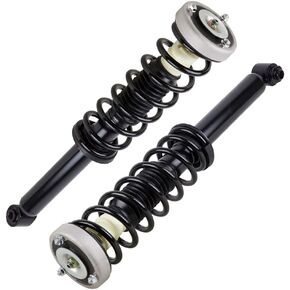 For BMW 525i 528i 530i & 535i E60 Pair Rear Complete Strut & Spring Assembly - BuyAutoParts 75-877462C New