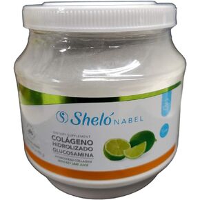 Colageno Limon Shelo Nabel Polvo/Collagen Lemon Powder Coyunturas Huesos Dolores Reumaticos, 15.87 oz
